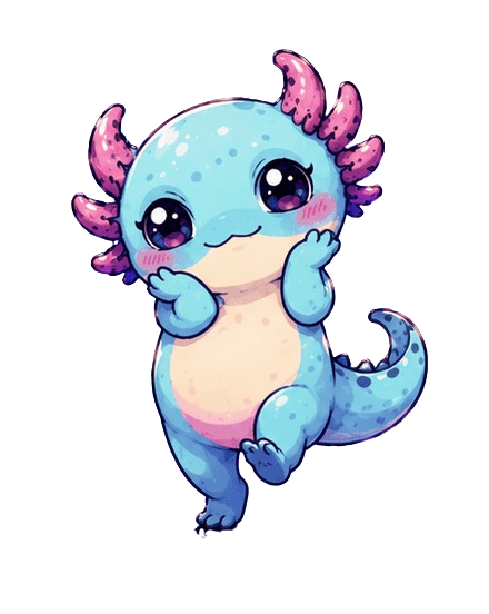 QuiddityML axolotl mascot